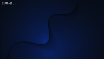Dark blue abstract background with light reflections