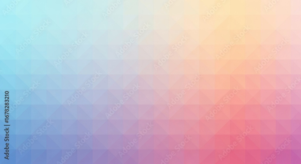 Poster soft pastel gradient geometric background with horizontal rectangles and smooth color transition