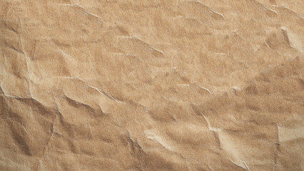 brown crumpled paper texture