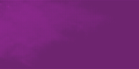 Abstract dot halftone purple color pattern gradient texture background. Used for graphics  pop art comics style.
