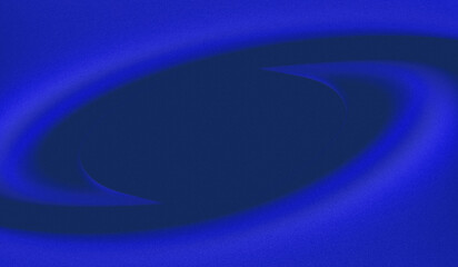 Obraz premium stunning and amazing blue gradient abstract background with swirl or wave pattern. Illustration of Black Hole or Galaxy, the Depths of the Ocean, and an oval shape that serves as focal point.