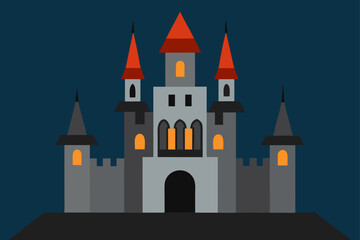 Obraz premium gothic castle