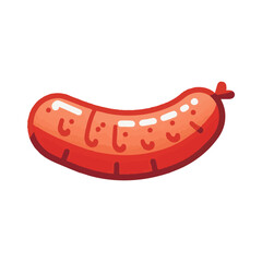 sausage illustration design