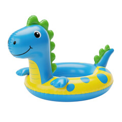 Naklejka premium Inflatable dinosaur swim ring 