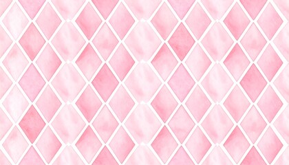 Pink Diamond Tiles Pattern