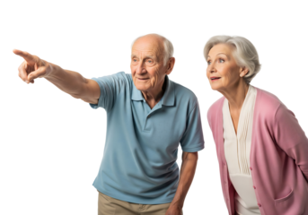 Happy Seniors Engaging with Each Other in Conversation