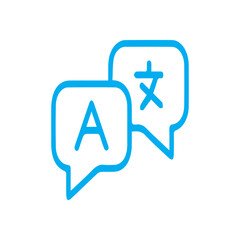 Obraz premium Language Translation Icon