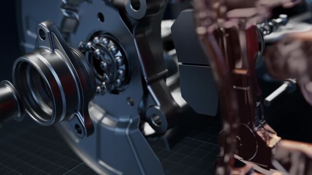 Advanced Engineering Precision Car Braking Component