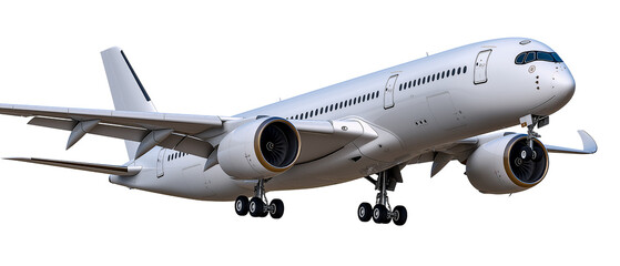 Soaring through the Skies: A sleek, modern airliner gracefully ascends, symbolizing the spirit of travel, adventure, and the marvels of engineering.