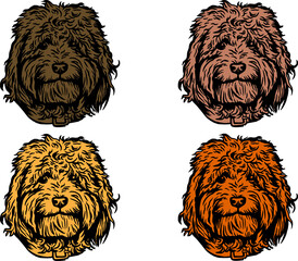 Obraz premium Dog vector, Dog png