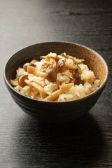 キノコの炊き込みご飯