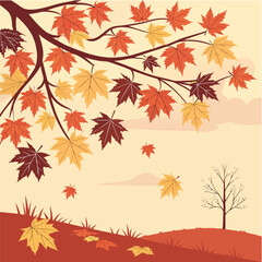 autumn leaves background