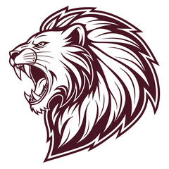 lion head mascot