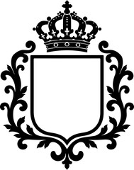 vintage frame with wings, shield, frame, vector, vintage, illustration, crown, design, heraldic, emblem, decoration, banner, arms, sign, symbol, pattern, ornament, gold, art, label, ornate, leaf, roya