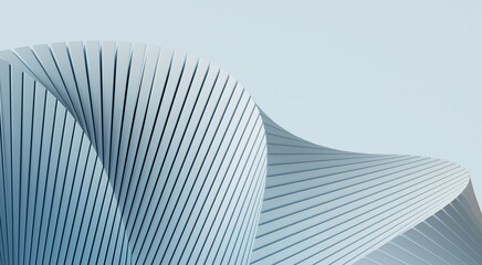 Beautiful Clean 3d Gradient Twisted Background of Rows Square Plates