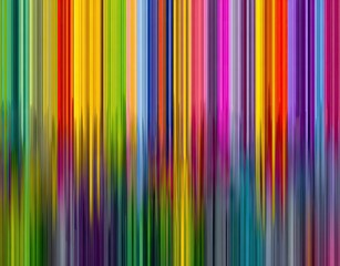 Colorful Abstract Vertical Stripes