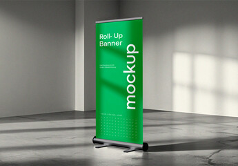 Roll-Up Banner Mockup