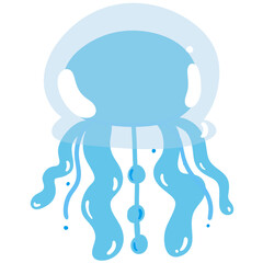 Blue Jellyfish