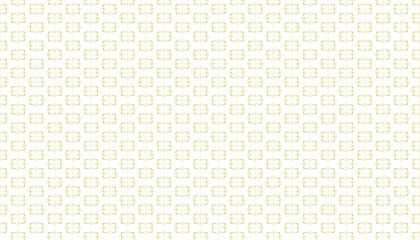 Delicate Yellow Geometric Swirl Pattern on White background