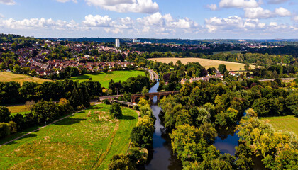 Transatlantic Icons: New York Meets London in Skyline city