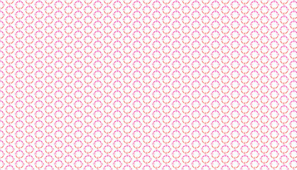 Pink and Orange Diamond Swirl Pattern on White repeating
