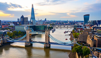 Flags New York Meets London in Skyline Splendour