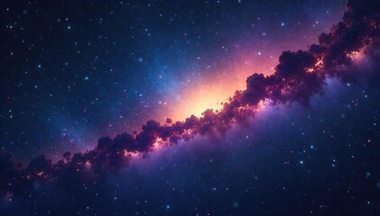 Mystical Gemini constellation shining brightly in the night sky, stars twinkling, cosmic dust and nebulae visible  Perfect for astrology, astronomy, space, and fantasy themes ,  astrological,  image