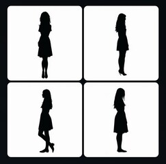 man and woman silhouettes