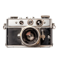 Vintage camera, aged aesthetic