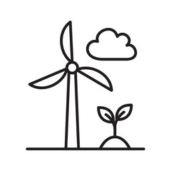 Eco-Friendly Power Generation. Sustainable Energy and Growth.