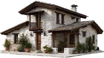 old wooden house