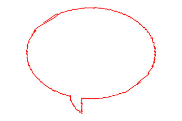 手書き風のかわいい吹き出し
