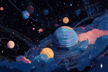 Celestial dreamscape