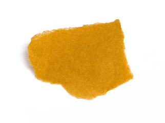 torn paper isolated on background and clear transparent.