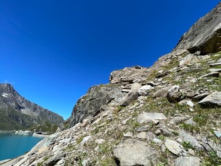 Wanderung Stauseen Mooserboden Kaprun Salzburg
