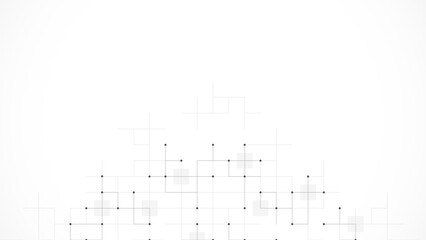 Minimalistic vector texture with linear squares pattern. Creative idea of modern design with abstract geometric background