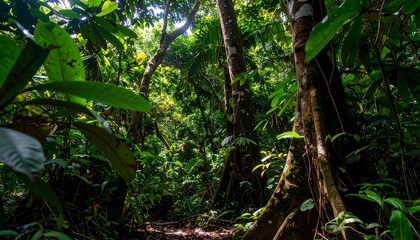 Lush tropical forest canopy (1)