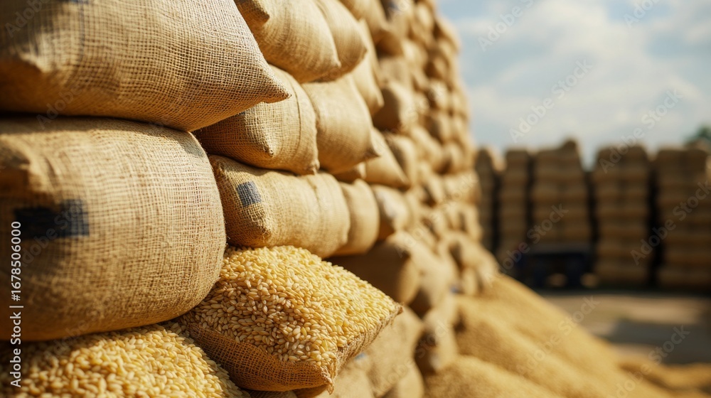 Poster optimizing global logistics network for efficient rice management strategies best practices and inno
