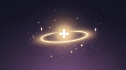 Positive energy in the universe concept. Attracting good things and positive energy according to the law of the universe. The law of attraction and manifesting. Thinking and feeling success.