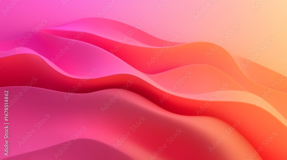 Aufkleber creating a mild vermilion gradient backdrop for addi bcdb digital design studio graphic design conte