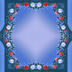 vector illustration of abstract geometric pattern