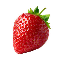 Fresh Ripe Strawberry Isolated