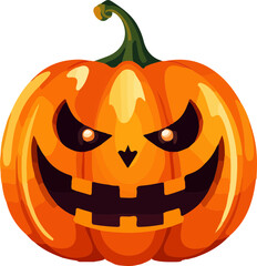 Halloween icon . Halloween icon set collection.Pumpkins character silhouettes collection. Vector illustration.Witch, creepy and spooky elements for halloween silhouettes, sketch, icon, sticker.