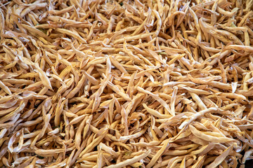 close up of dried fish
Texture photo created from dry bean shells