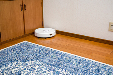 家事支援ロボット、自動掃除ロボット、人間に代わり居室の隅々まで自動的に掃除してくれる掃除ロボット