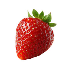 Fresh Ripe Strawberry Isolated