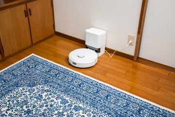 家事支援ロボット、自動掃除ロボット、人間に代わり居室の隅々まで自動的に掃除してくれる掃除ロボット