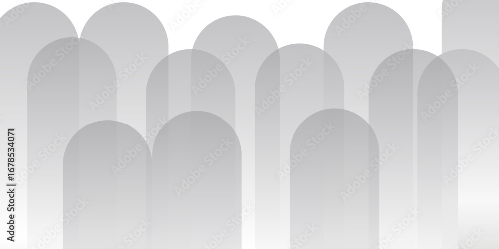 Poster abstract gray background with waves. light curve line motion technology.