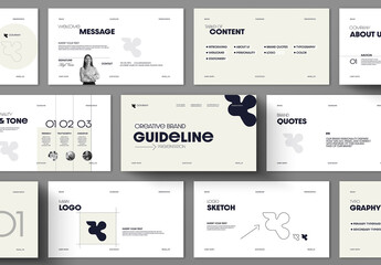 Creative Brand Guideline Presentation Design