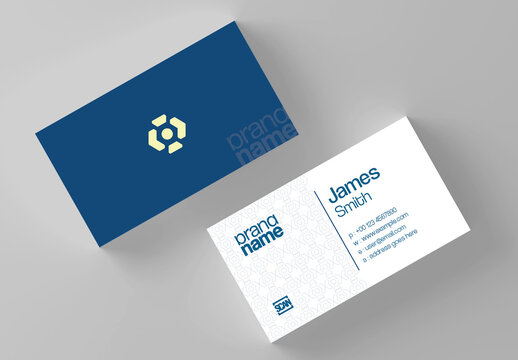 Modern Corporate Business Card Template Design